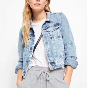 FREE PEOPLE Rumors Denim Jacket Small